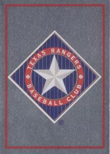 1996 Panini Stickers #235 Texas Rangers Team Logo Front