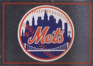 1996 Panini Stickers #29 New York Mets Team Logo Front