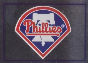 1996 Panini Stickers #37 Philadelphia Phillies Team Logo Front