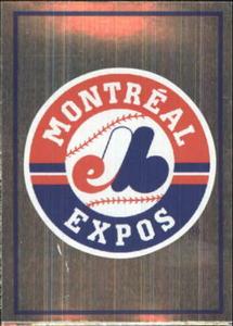 1996 Panini Stickers #21 Montreal Expos Team Logo Front