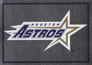 1996 Panini Stickers #61 Houston Astros Team Logo Front