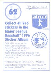 1996 Panini Stickers #62 Derek Bell Back
