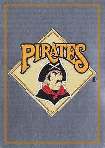 1996 Panini Stickers #70 Pittsburgh Pirates Team Logo Front