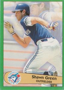 1996 Panini Stickers #161 Shawn Green Front