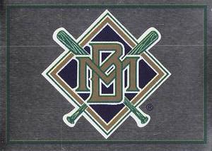 1996 Panini Stickers #195 Milwaukee Brewers Team Logo Front