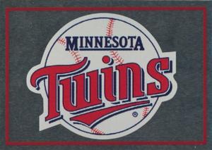 1996 Panini Stickers #203 Minnesota Twins Team Logo Front