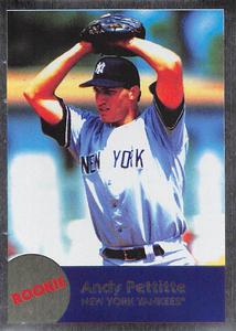 1996 Panini Stickers #242 Andy Pettitte Front