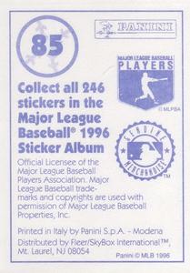 1996 Panini Stickers #85 Colorado Rockies Team Logo Back