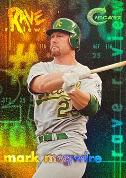 1997 Circa - Rave Reviews #7 Mark McGwire Front