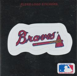1991 Ultra - Team Logo Stickers #NNO Atlanta Braves Front