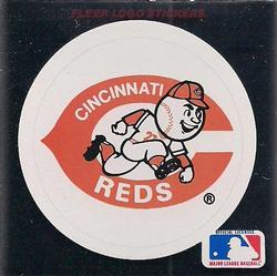 1991 Ultra - Team Logo Stickers #NNO Cincinnati Reds Front