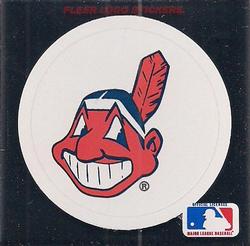 1991 Ultra - Team Logo Stickers #NNO Cleveland Indians Front