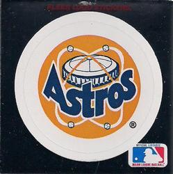 1991 Ultra - Team Logo Stickers #NNO Houston Astros Front