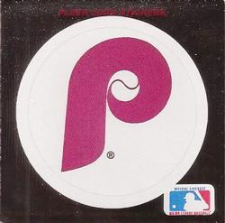 1991 Ultra - Team Logo Stickers #NNO Philadelphia Phillies Front