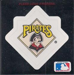 1991 Ultra - Team Logo Stickers #NNO Pittsburgh Pirates Front