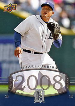2008 Upper Deck Timeline #245 Miguel Cabrera Front