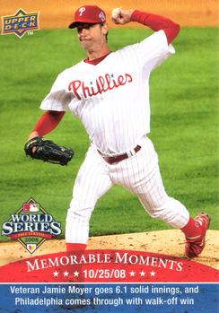 2008 Upper Deck World Series Philadelphia Phillies Box Set #PP-47 Jamie Moyer Front