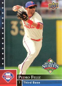 2008 Upper Deck World Series Philadelphia Phillies Box Set #PP-7 Pedro Feliz Front