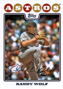 2008 Topps Updates & Highlights #UH61 Randy Wolf Front
