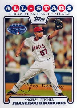 2008 Topps Updates & Highlights #UH76 Francisco Rodriguez Front