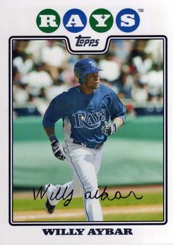 2008 Topps Updates & Highlights #UH217 Willy Aybar Front