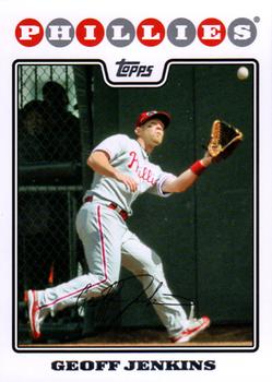 2008 Topps Updates & Highlights #UH220 Geoff Jenkins Front