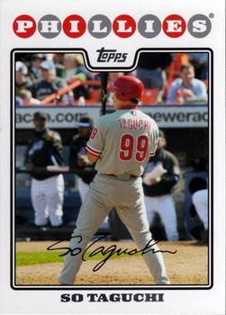 2008 Topps Updates & Highlights #UH278 So Taguchi Front