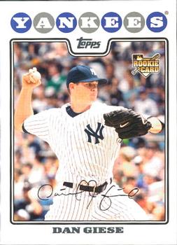 2008 Topps Updates & Highlights #UH105 Dan Giese Front