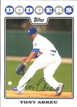 2008 Topps Updates & Highlights #UH265 Tony Abreu Front