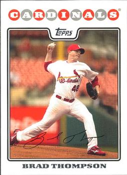 2008 Topps Updates & Highlights #UH271 Brad Thompson Front