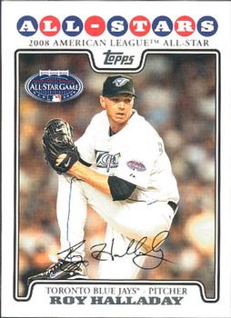 2008 Topps Updates & Highlights #UH56 Roy Halladay Front