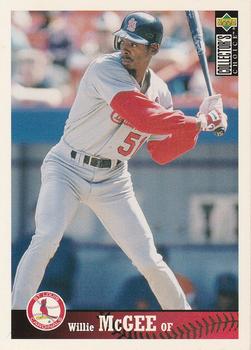 1997 Collector's Choice #199 Willie McGee Front