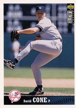 1997 Collector's Choice #400 David Cone Front