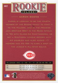 1997 Collector's Choice #467 Aaron Boone Back