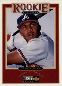 1997 Collector's Choice #1 Andruw Jones Front
