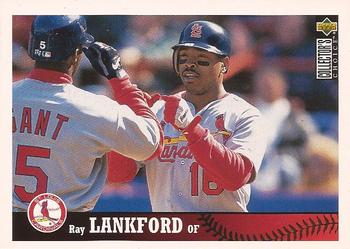 1997 Collector's Choice #202 Ray Lankford Front