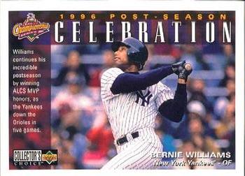 1997 Collector's Choice #223 Bernie Williams Front