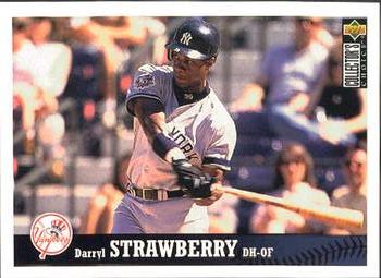 1997 Collector's Choice #399 Darryl Strawberry Front