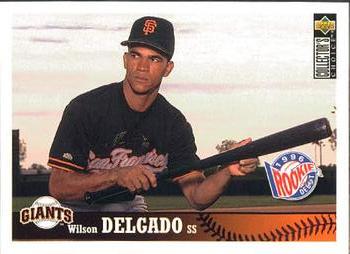 1997 Collector's Choice #454 Wilson Delgado Front