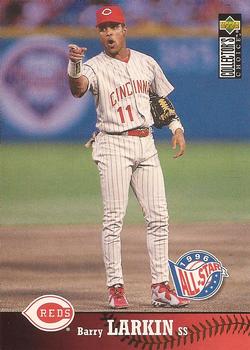1997 Collector's Choice #80 Barry Larkin Front
