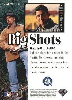 1997 Collector's Choice - Big Shots #17 Jay Buhner Back