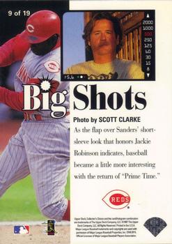 1997 Collector's Choice - Big Shots #9 Deion Sanders Back
