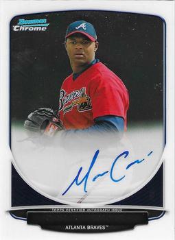 2013 Bowman Chrome - Prospects Autographs #BCA-MC Mauricio Cabrera Front