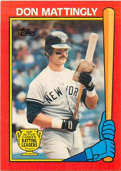 1989 Topps - Batting Leaders #3 Don Mattingly Front