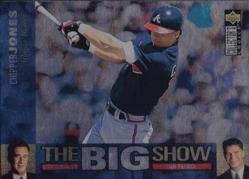 1997 Collector's Choice - The Big Show #2 Chipper Jones Front