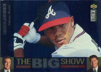 1997 Collector's Choice - The Big Show #3 Andruw Jones Front