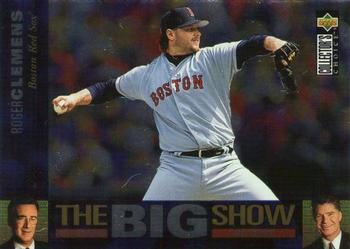 1997 Collector's Choice - The Big Show #10 Roger Clemens Front