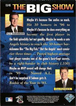 1997 Collector's Choice - The Big Show #13 Tim Salmon Back