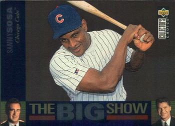 1997 Collector's Choice - The Big Show #14 Sammy Sosa Front