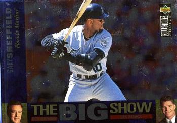 1997 Collector's Choice - The Big Show #22 Gary Sheffield Front